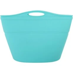 Pounce + Fetch Heavy Duty Silicone Travel Bag Bowl, Aqua, 4-cup -PetSafe Shop Sale 883310 PT8. AC SS1800 V1689256520