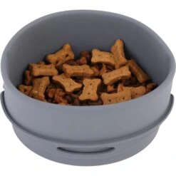 Pounce + Fetch Heavy Duty Silicone Travel Bag Bowl, Gray, 4-cup 12 Pounce + Fetch Heavy Duty Silicone Travel Bag Bowl, Gray, 4-cup -PetSafe Shop Sale 883326 PT4. AC SS1800 V1686839367