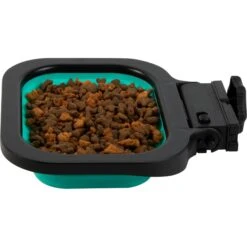 Pounce + Fetch Cage Collapsible Foldable Bowl, Teal, 16-oz -PetSafe Shop Sale 883342 PT6. AC SS1800 V1686248942