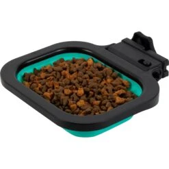 Pounce + Fetch Cage Collapsible Foldable Bowl, Teal, 16-oz -PetSafe Shop Sale 883342 PT7. AC SS1800 V1686246231