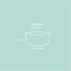 Waggo Habit Non-Skid Silicone Cat & Dog Bowl, Medium -PetSafe Shop Sale 889254 PT4. AC SS1800 V1697132783