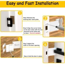 Ownpets Adjustable Door Latch 10 Ownpets Adjustable Door Latch -PetSafe Shop Sale 893790 PT2. AC SS1800 V1688147190