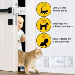 Ownpets Adjustable Door Latch 11 Ownpets Adjustable Door Latch -PetSafe Shop Sale 893790 PT3. AC SS1800 V1688147191