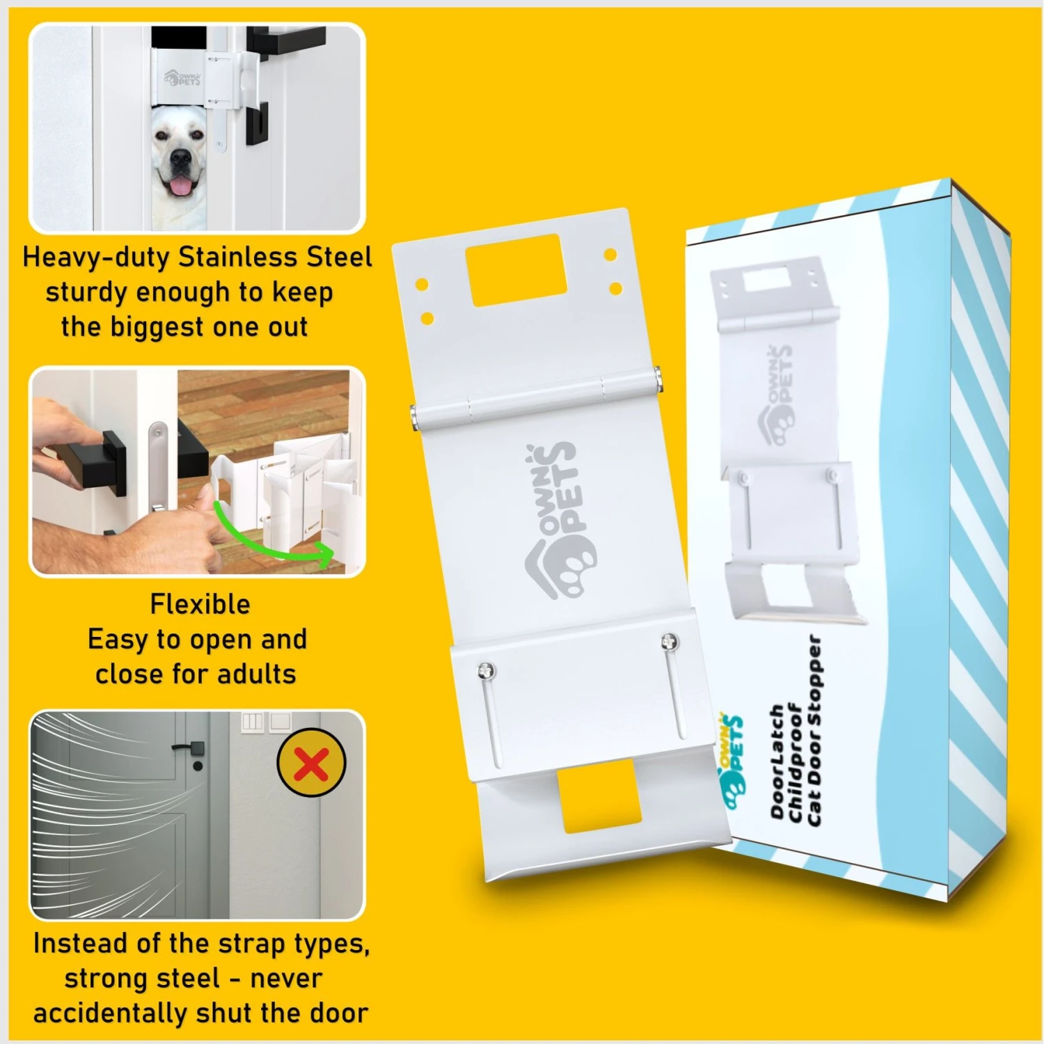 Ownpets Adjustable Door Latch 7 Ownpets Adjustable Door Latch - Image 7