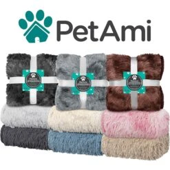 PetAmi Furry Faux Fur Waterproof Cat & Dog Blanket -PetSafe Shop Sale 902854 PT6. AC SS1800 V1687814377
