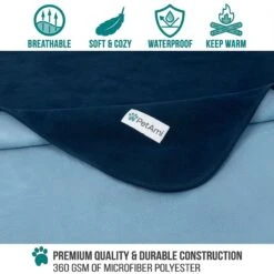 PetAmi Reversible Fleece Waterproof Cat & Dog Blanket -PetSafe Shop Sale 904070 PT2. AC SS1800 V1688153684