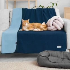 PetAmi Reversible Fleece Waterproof Cat & Dog Blanket -PetSafe Shop Sale 904070 PT5. AC SS1800 V1688390248