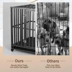 SMONTER Two Doors Heavy Duty Dog Crate 10 SMONTER Two Doors Heavy Duty Dog Crate -PetSafe Shop Sale 904190 PT2. AC SS1800 V1688398418