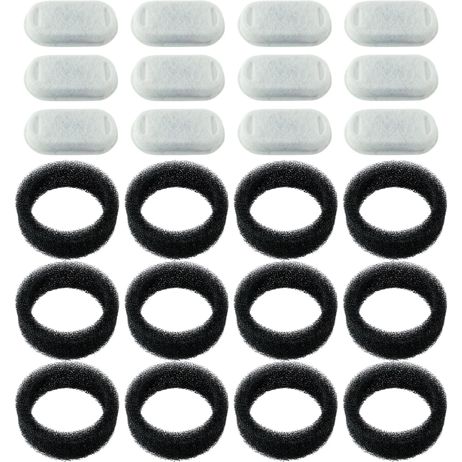 Petlibro Stainless Steel Dog & Cat Water Fountain, 2-L & Pet Standard PETLIBRO Model PLWF003 Stainless Steel Pet Water Fountain Replacement Filter & Replacement Pre-Filter Sponges, 67-oz, 12-pack 7 Petlibro Stainless Steel Dog & Cat Water Fountain, 2-L & Pet Standard PETLIBRO Model PLWF003 Stainless Steel Pet Water Fountain Replacement Filter & Replacement Pre-Filter Sponges, 67-oz, 12-pack - Image 7