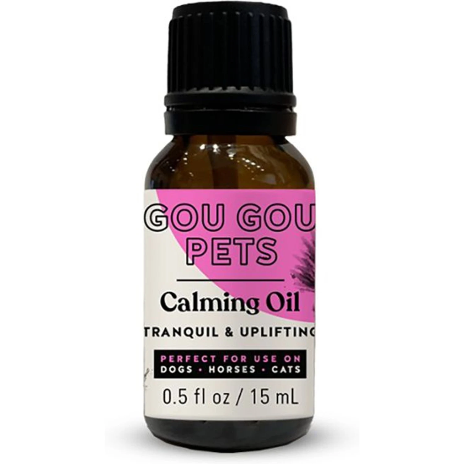 Gou Gou Pets Calming Essential Oil Blend & Diffuser Set For Anxiety Dog & Cat Spray, 15-ml Bottle 1 Gou Gou Pets Calming Essential Oil Blend & Diffuser Set For Anxiety Dog & Cat Spray, 15-ml Bottle