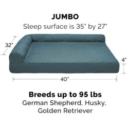 FurHaven Paw-Quilted Cooling Gel Top Deluxe Chaise Orthopedic Cat & Dog Bed With Removable Cover -PetSafe Shop Sale 919662 PT2. AC SS1800 V1690909882