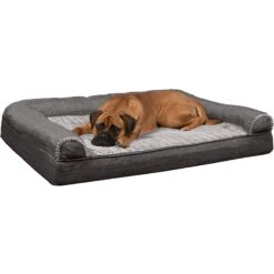 FurHaven Pet Products Luxe Fur & Performance Linen Full Support Dog & Cat Bed 12 FurHaven Pet Products Luxe Fur & Performance Linen Full Support Dog & Cat Bed -PetSafe Shop Sale 941190 PT3. AC SS1800 V1692386450