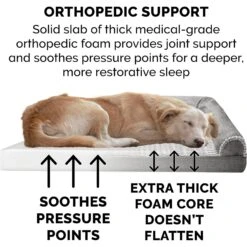 FurHaven Pet Products Luxe Fur & Performance Linen Full Support Dog & Cat Bed 14 FurHaven Pet Products Luxe Fur & Performance Linen Full Support Dog & Cat Bed -PetSafe Shop Sale 941190 PT5. AC SS1800 V1692386503