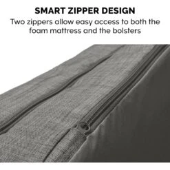 FurHaven Pet Products Luxe Fur & Performance Linen Full Support Dog & Cat Bed 16 FurHaven Pet Products Luxe Fur & Performance Linen Full Support Dog & Cat Bed -PetSafe Shop Sale 941190 PT7. AC SS1800 V1692386931