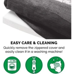 FurHaven Pet Products Luxe Fur & Performance Linen Full Support Dog & Cat Bed 17 FurHaven Pet Products Luxe Fur & Performance Linen Full Support Dog & Cat Bed -PetSafe Shop Sale 941190 PT8. AC SS1800 V1692386564