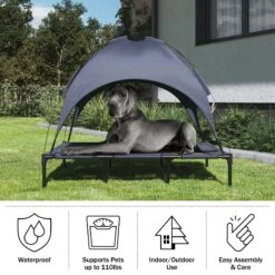 Pet Adobe Elevated Canopy Dog Bed -PetSafe Shop Sale 944486 PT5. AC SS1800 V1694022957
