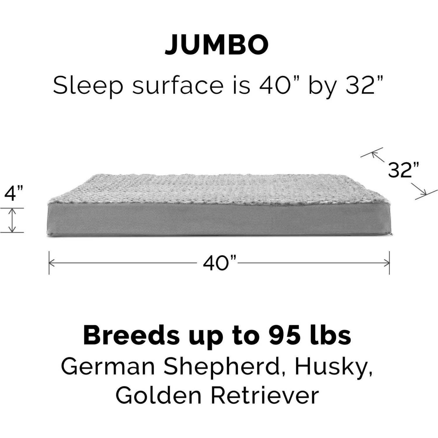 FurHaven NAP Ultra Plush Orthopedic Deluxe Cat & Dog Bed With Removable Cover & FurHaven Water-Resistant Cat & Dog Bed Mattress Liner 4 FurHaven NAP Ultra Plush Orthopedic Deluxe Cat & Dog Bed With Removable Cover & FurHaven Water-Resistant Cat & Dog Bed Mattress Liner - Image 4