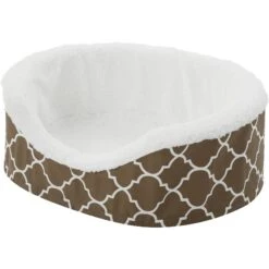 MidWest QuietTime Defender Orthopedic Bolster Cat & Dog Bed With Removable Cover, Brown -PetSafe Shop Sale 99116 PT2. AC SS1800 V1566323446